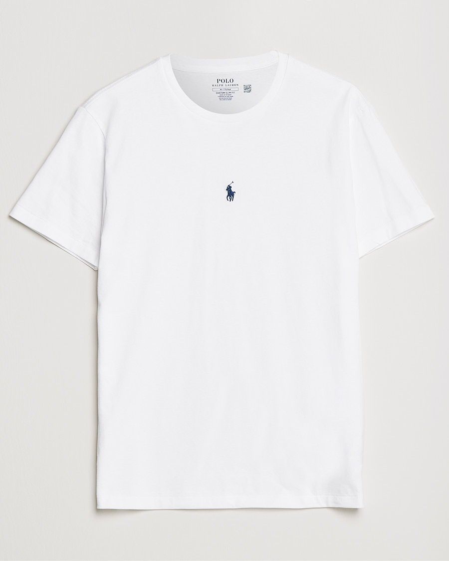 Herren | T-Shirts | Polo Ralph Lauren | Chest Crew Neck Tee White