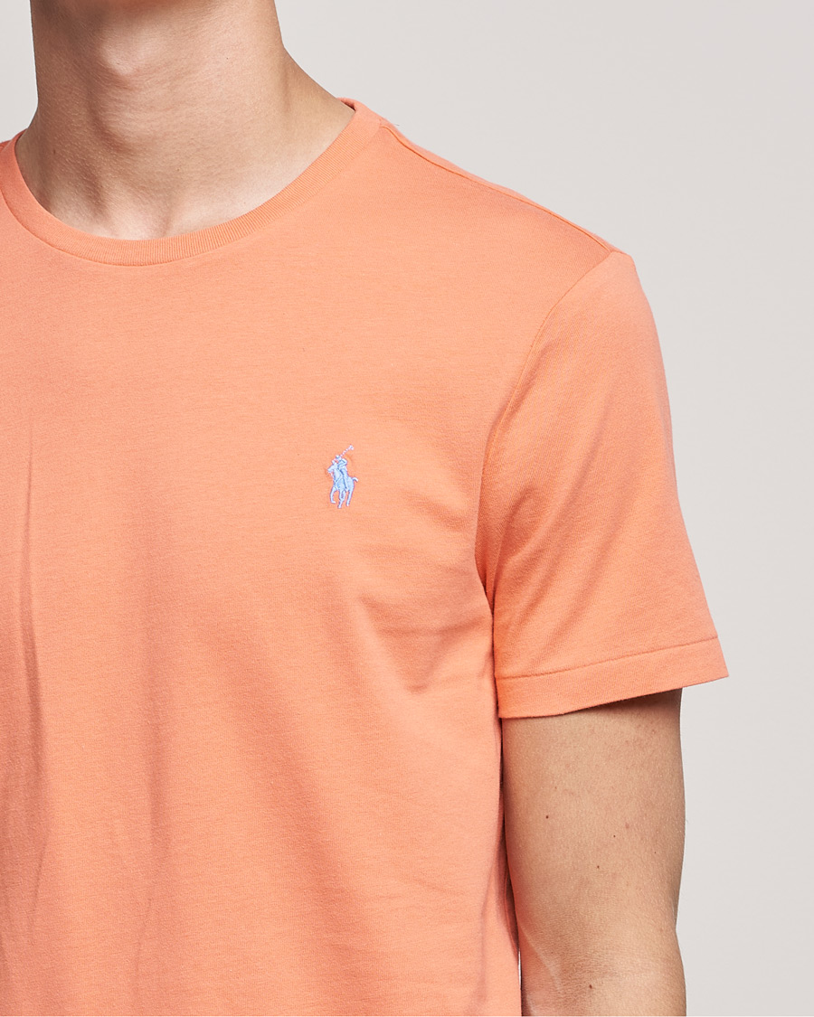 Herren | T-Shirts | Polo Ralph Lauren | Crew Neck Tee Deep Mango