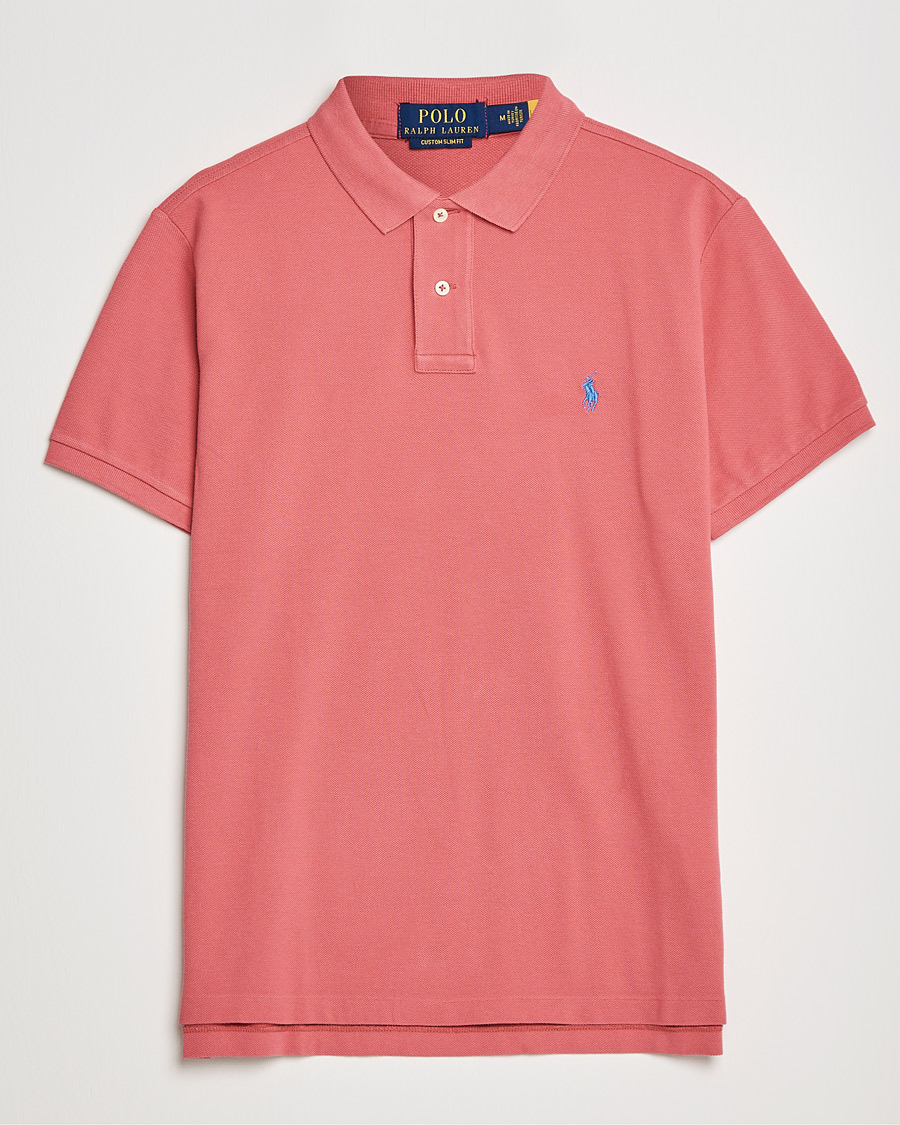 Herren | Poloshirt | Polo Ralph Lauren | Custom Slim Fit Polo Adirondack Berry