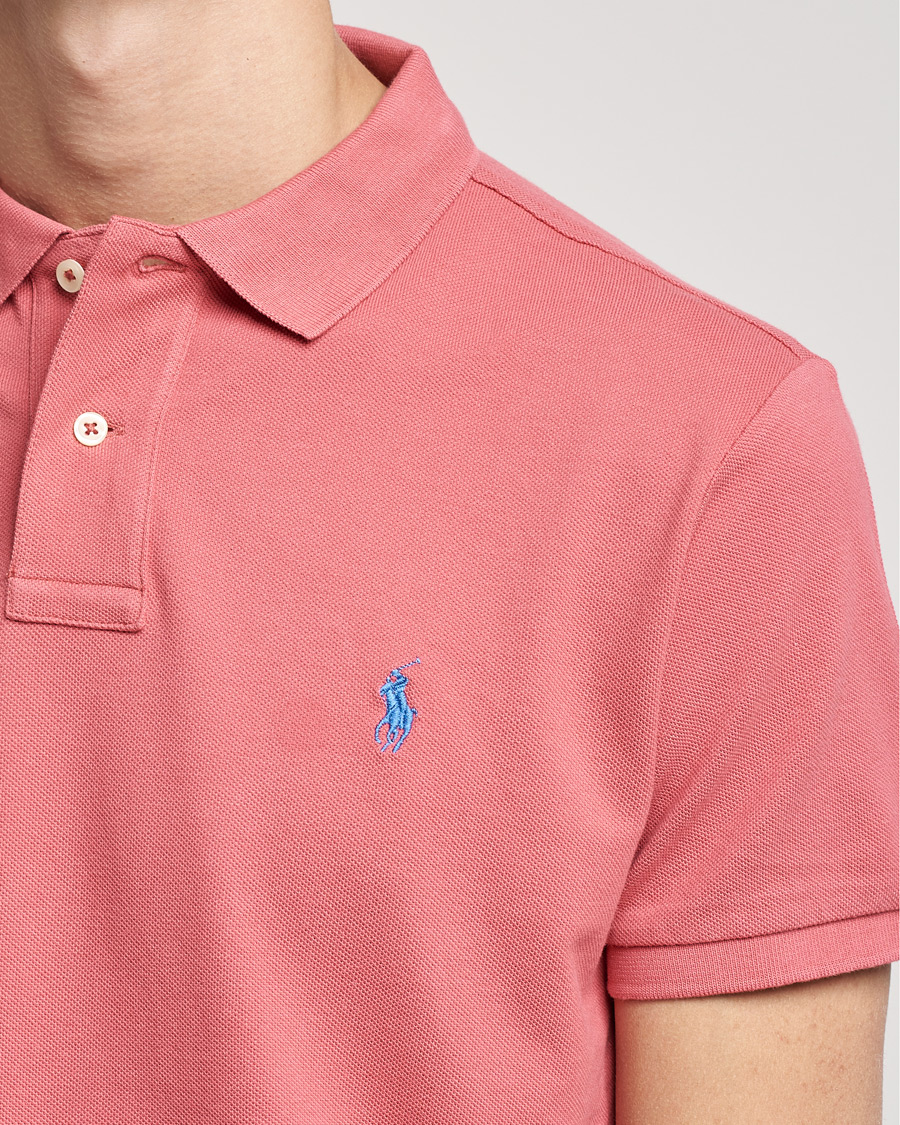 Herren | Poloshirts | Polo Ralph Lauren | Custom Slim Fit Polo Adirondack Berry