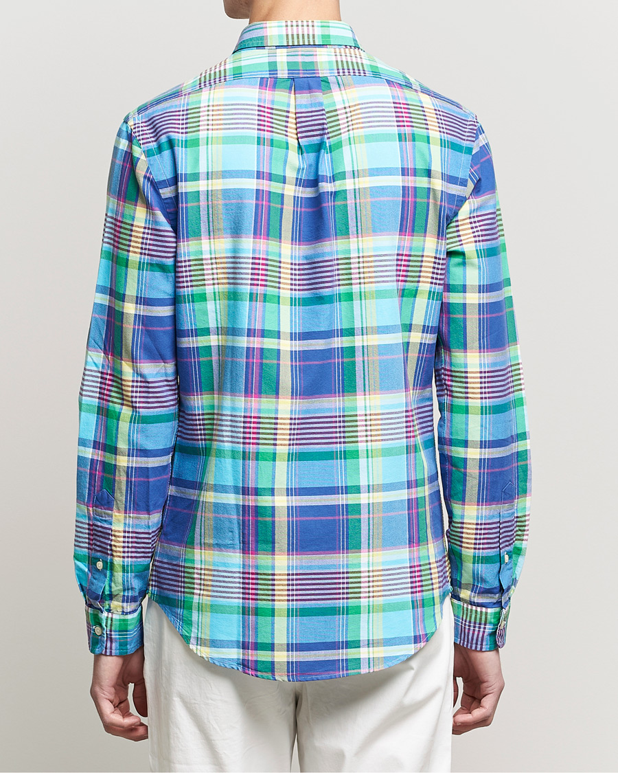 Herren | Hemden | Polo Ralph Lauren | Slim Fit Oxford Madras Checked Shirt Multi
