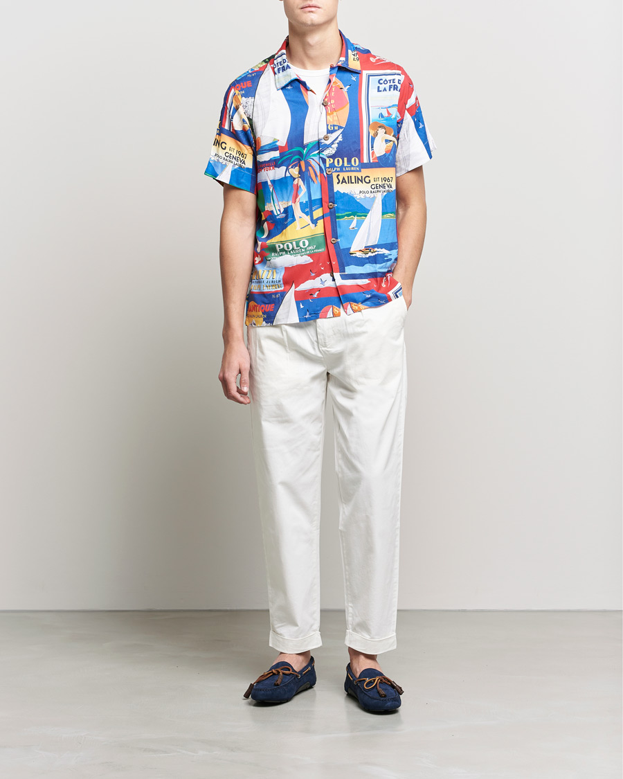 Herren | Hosen | Polo Ralph Lauren | Featherweight Twill Trousers Deckwash White