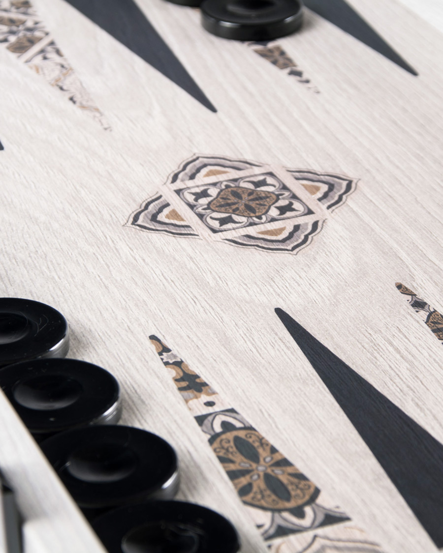 Herr |  | Manopoulos | Wooden Creative Moroccan Mosaic Backgammon 