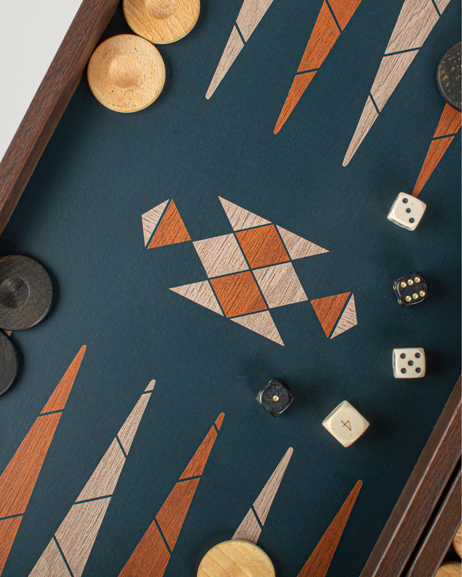 Herren | Spiel und Freizeit | Manopoulos | Wooden Creative Boho Chic Backgammon