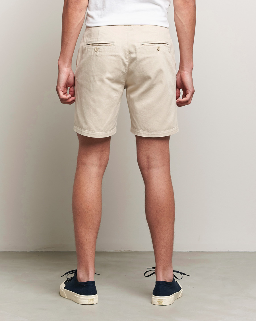 Herren | Shorts | A Day's March | Erie Cotton Chino Shorts Oyster