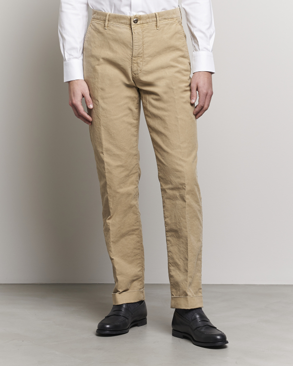 Herren | Hemden | A Day's March | Abu Linen Shirt Seaweed