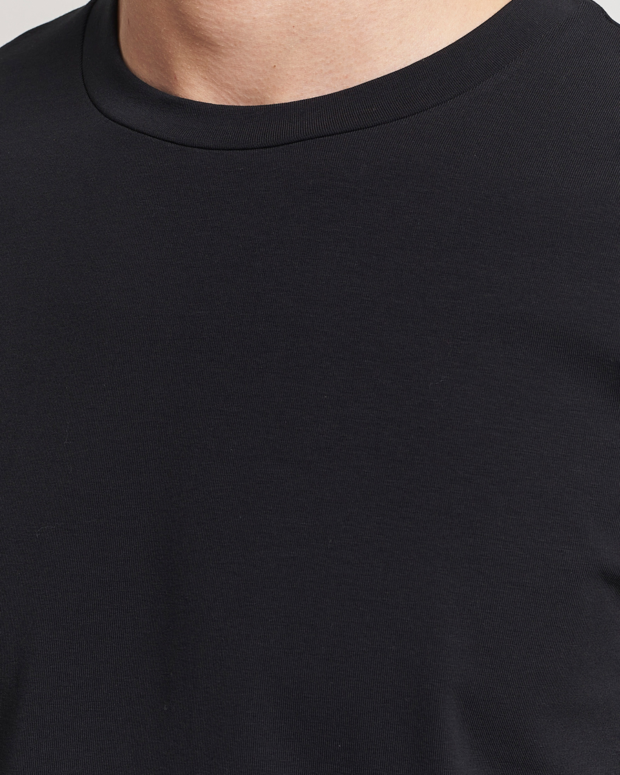 Herren | T-Shirts | Filippa K | Soft Lycra Tee Black