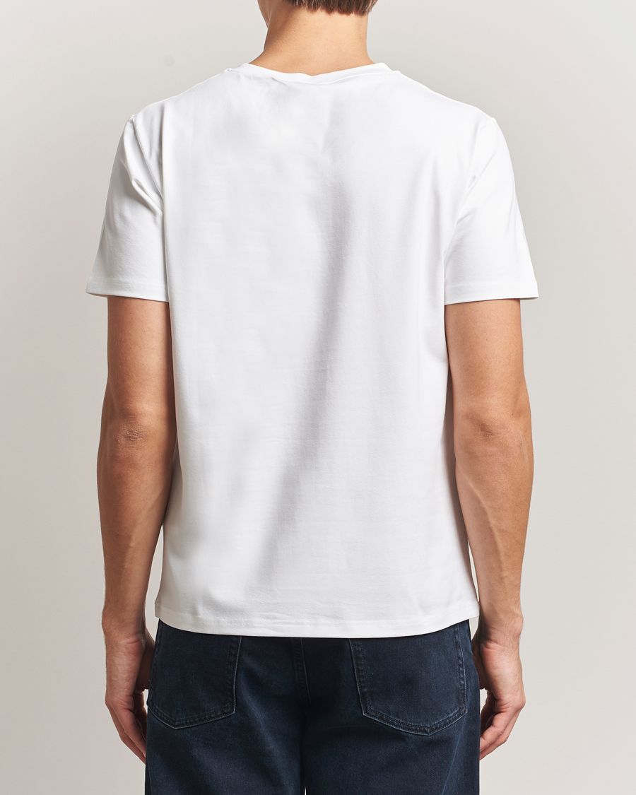 Herren | T-Shirts | Filippa K | Soft Lycra V-Neck Tee White