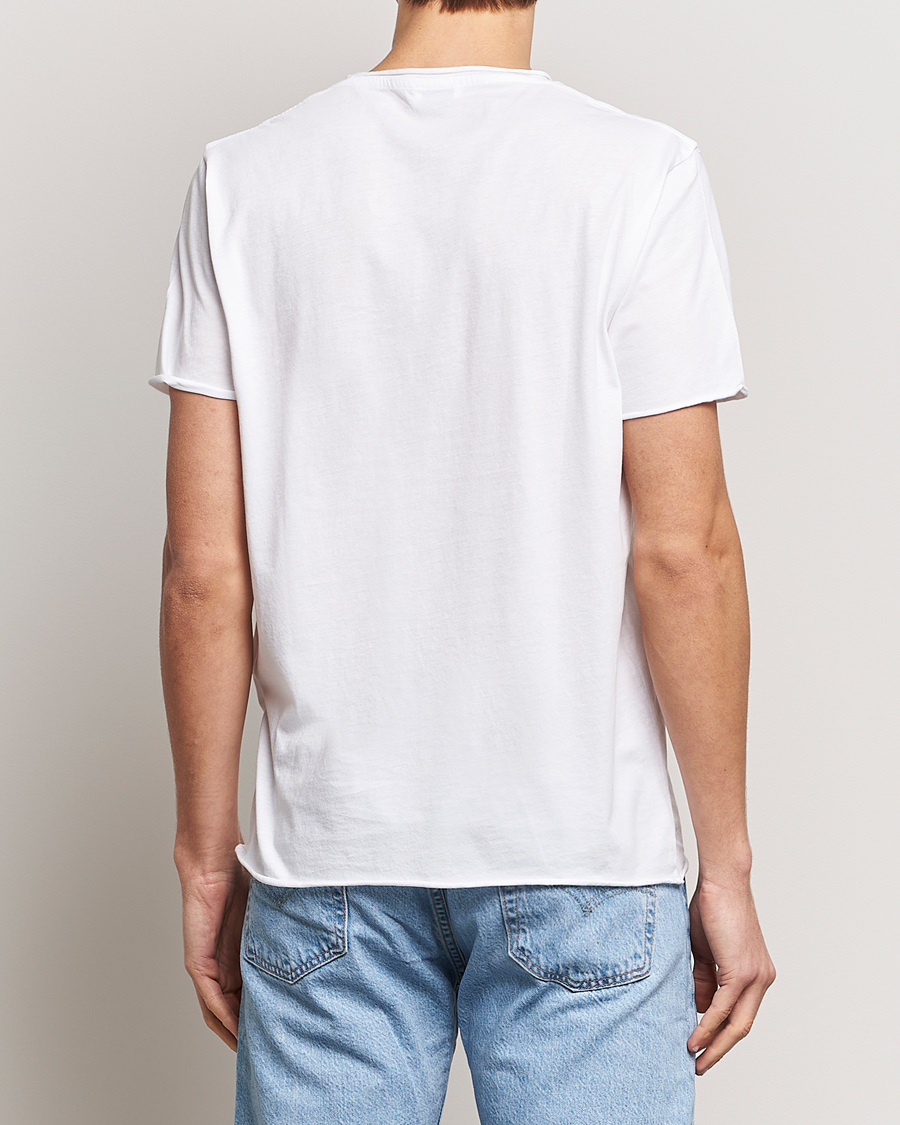 Herren | T-Shirts | Filippa K | Roll Neck Crew Neck Tee White