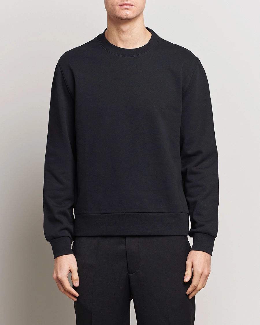 Herren | Filippa K | Filippa K | Gustaf Cotton Sweatshirt Black
