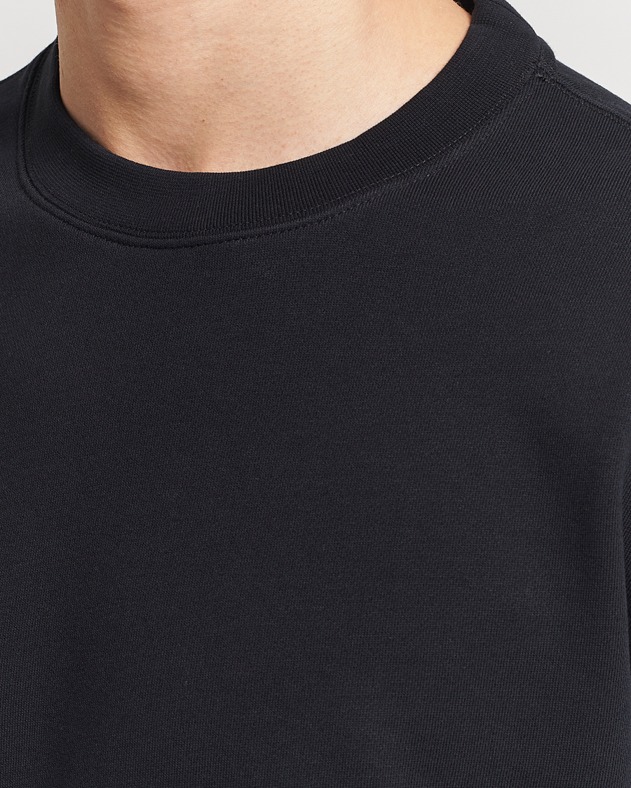 Herren | Pullover | Filippa K | Gustaf Cotton Sweatshirt Black