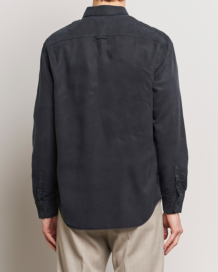 Herren | Hemden | Filippa K | Zachary Tencel Shirt Almost Black