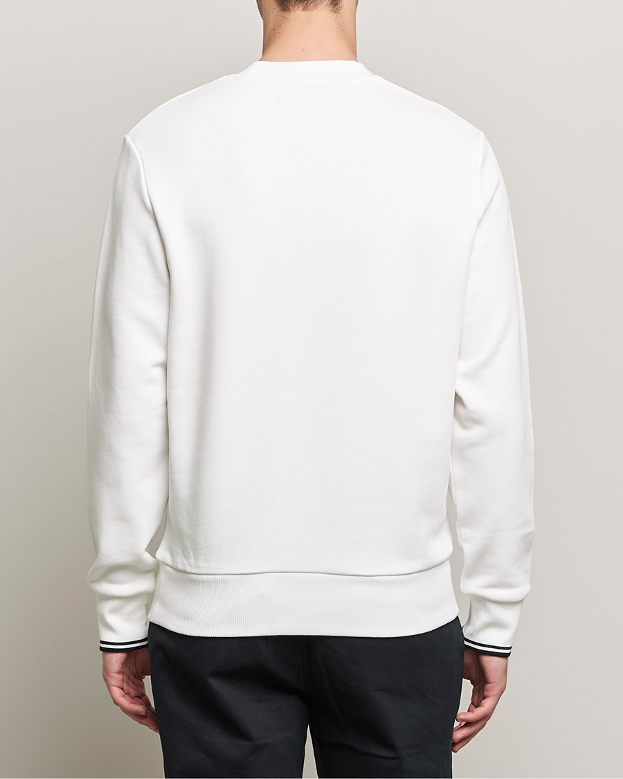 Herren | Pullover | Fred Perry | Crew Neck Sweatshirt Snow White