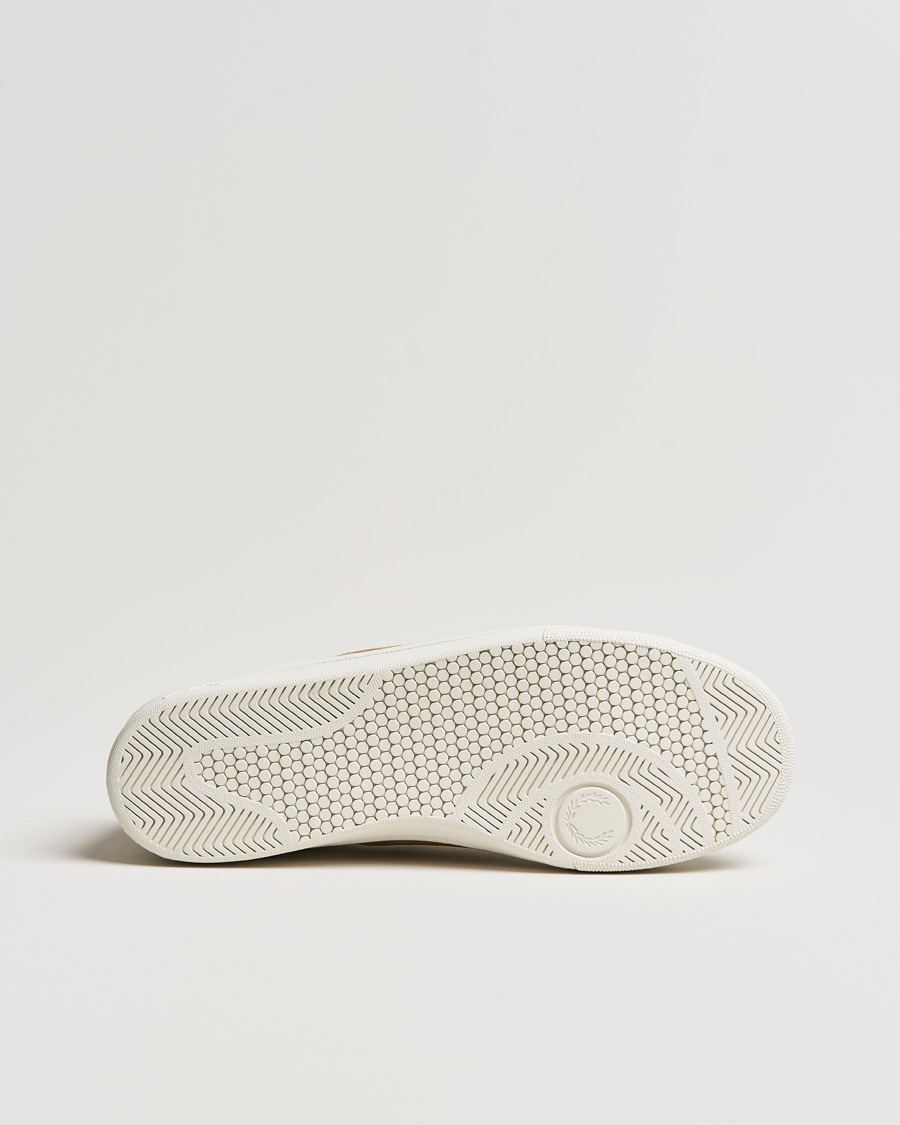 Herren | | Fred Perry | B721 Pique Embossed Leather Sneaker Porcelain