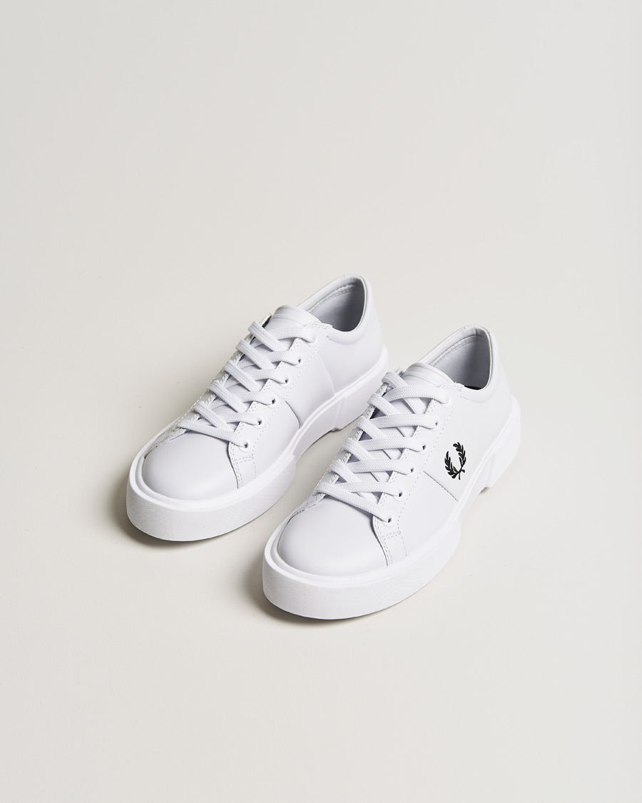 Herren | Schuhe | Fred Perry | EX Moudth Leather White