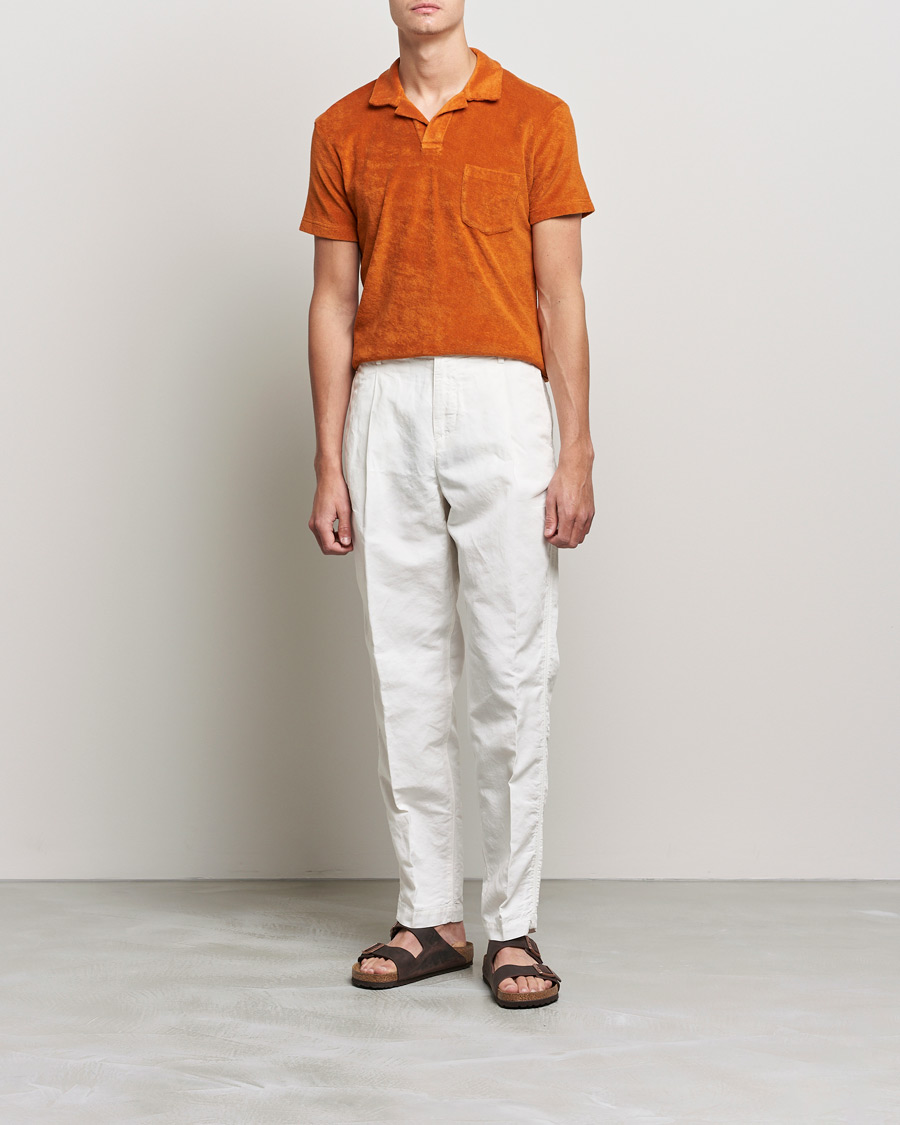 Herren | Poloshirts | Orlebar Brown | Terry Polo Amber