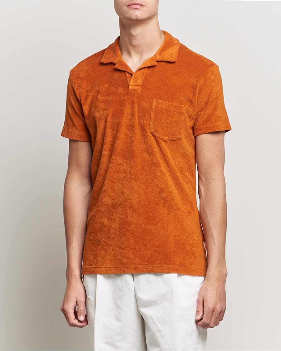 Herren | Poloshirts | Orlebar Brown | Terry Polo Amber