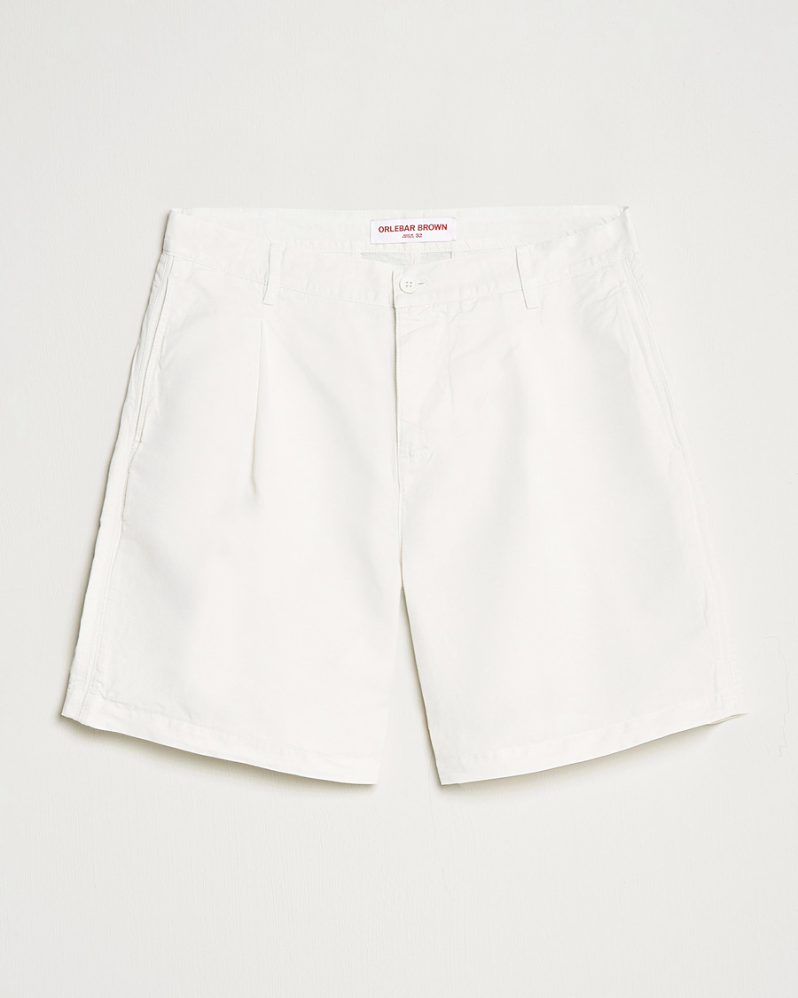 Herren | Shorts | Orlebar Brown | Searose Linen/Cotton Shorts White Sand