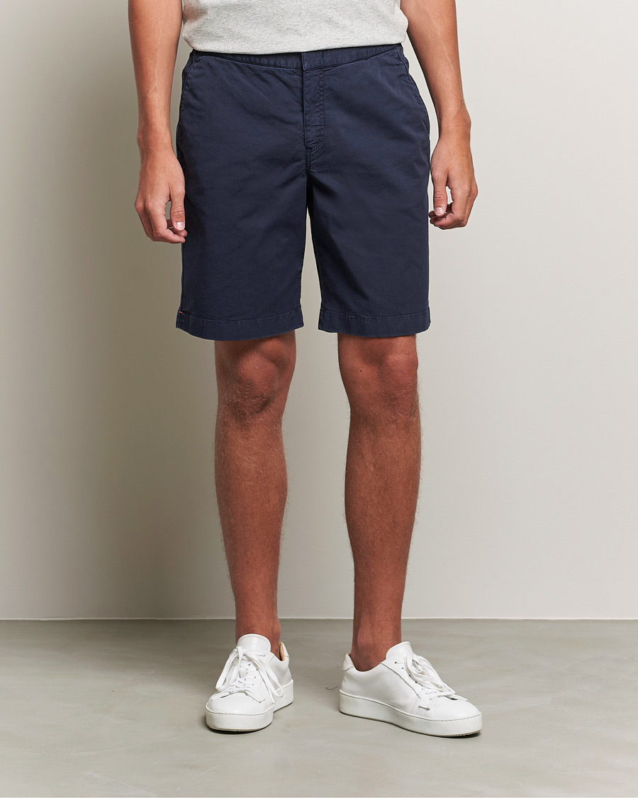 Herren | Shorts | Orlebar Brown | Dane Cotton Twill Shorts Night Iris