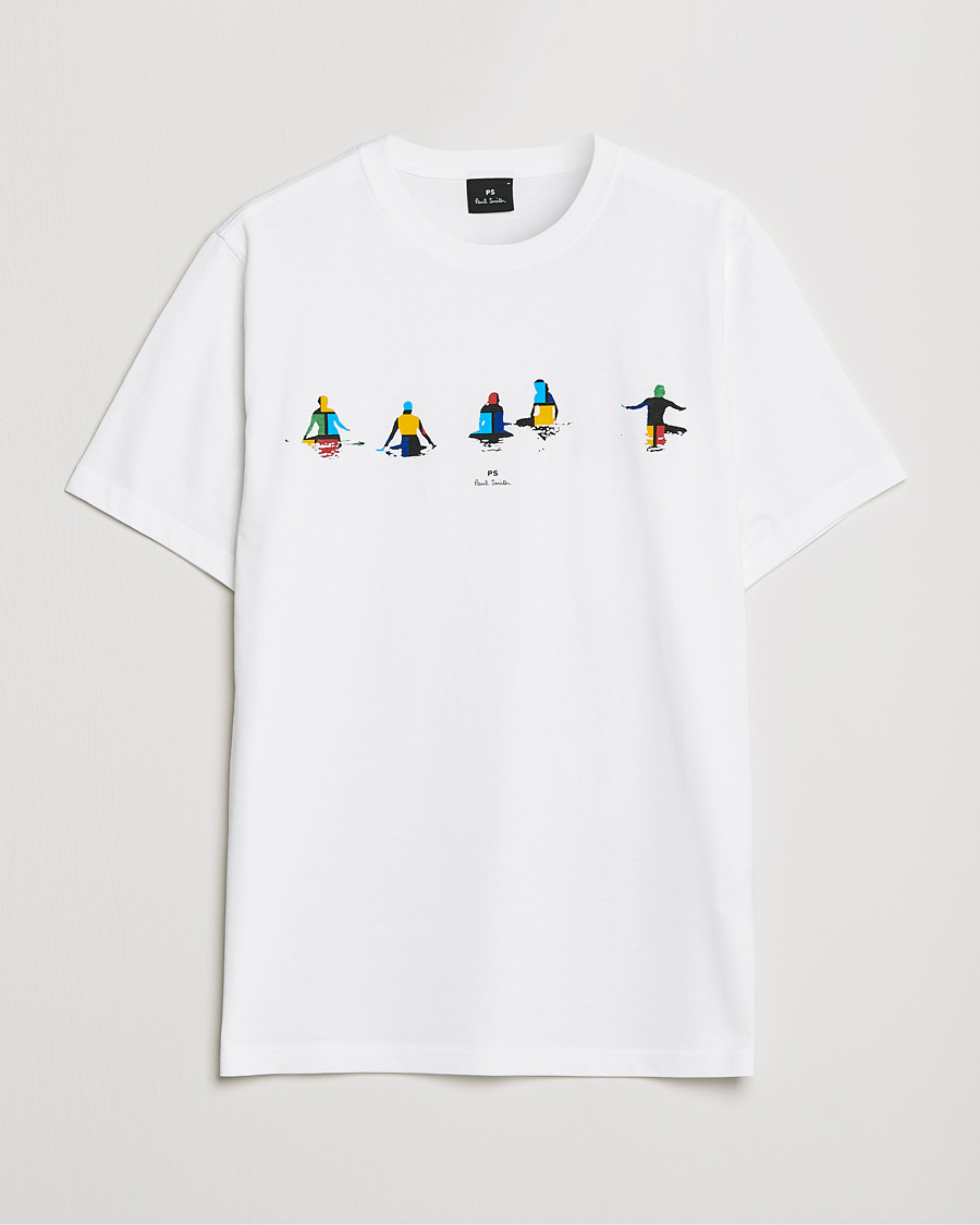 Herren | T-Shirts | PS Paul Smith | Kayaks Organic Cotton Tee White