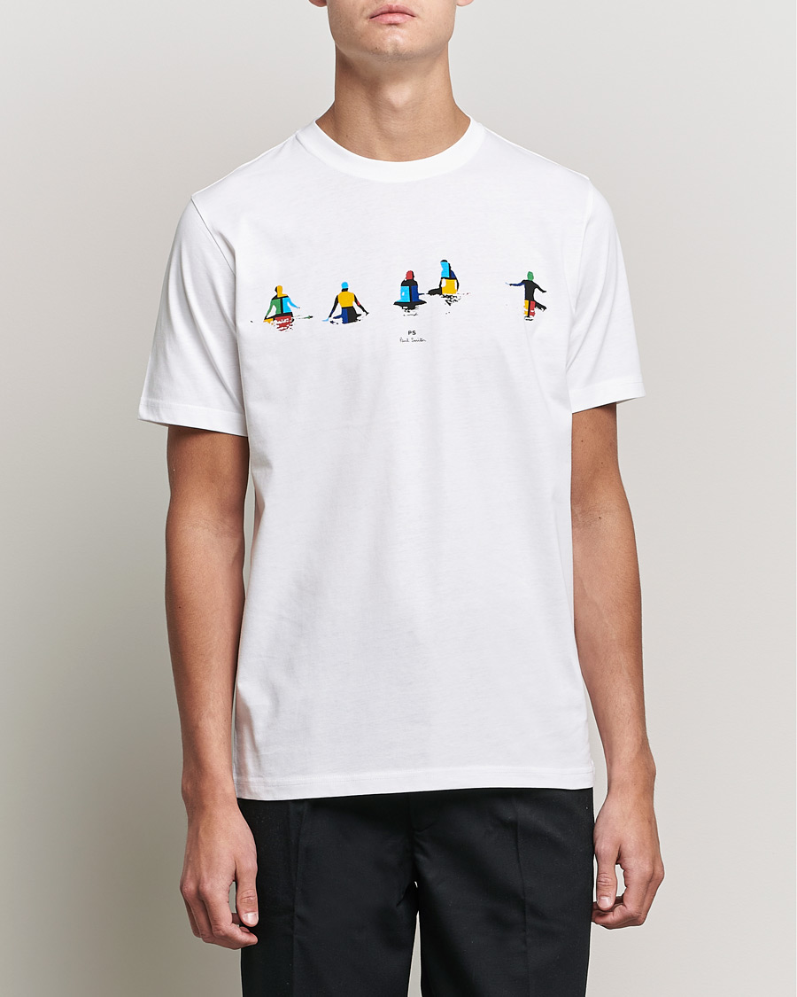 Herren | T-Shirts | PS Paul Smith | Kayaks Organic Cotton Tee White