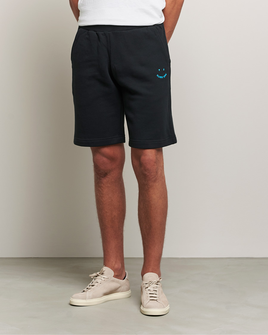 Herren | PS Paul Smith | PS Paul Smith | Happy Organic Cotton Shorts Black