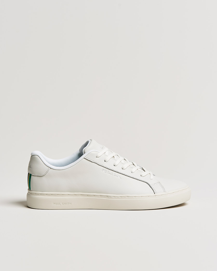 Herren | PS Paul Smith Rex Leather Sneaker White | PS Paul Smith | Rex Leather Sneaker White
