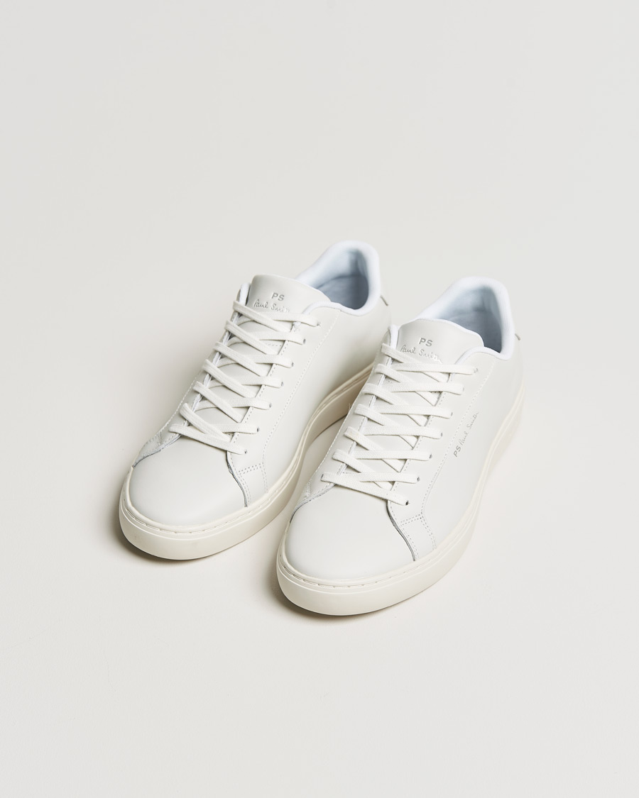 Herren | PS Paul Smith Rex Leather Sneaker White | PS Paul Smith | Rex Leather Sneaker White