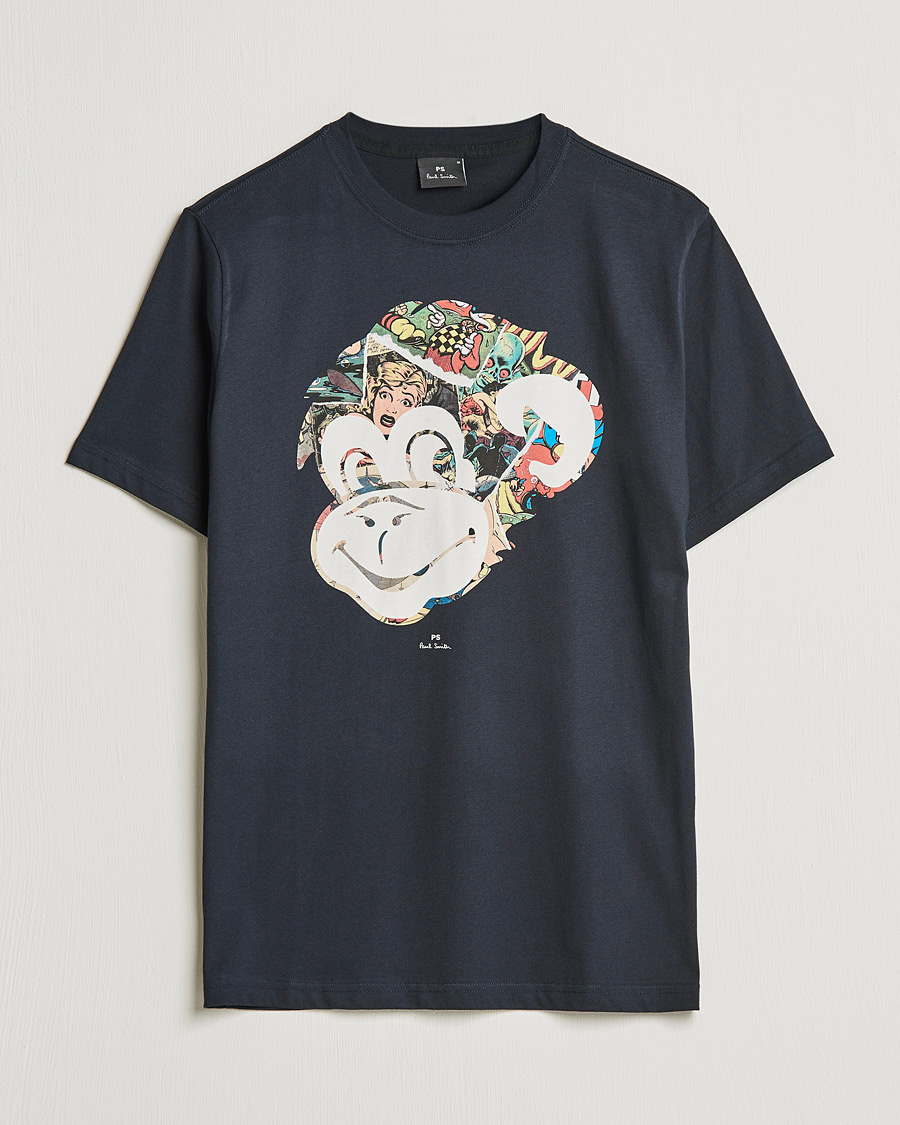 Herren | T-Shirts | PS Paul Smith | Monkey Tee Black