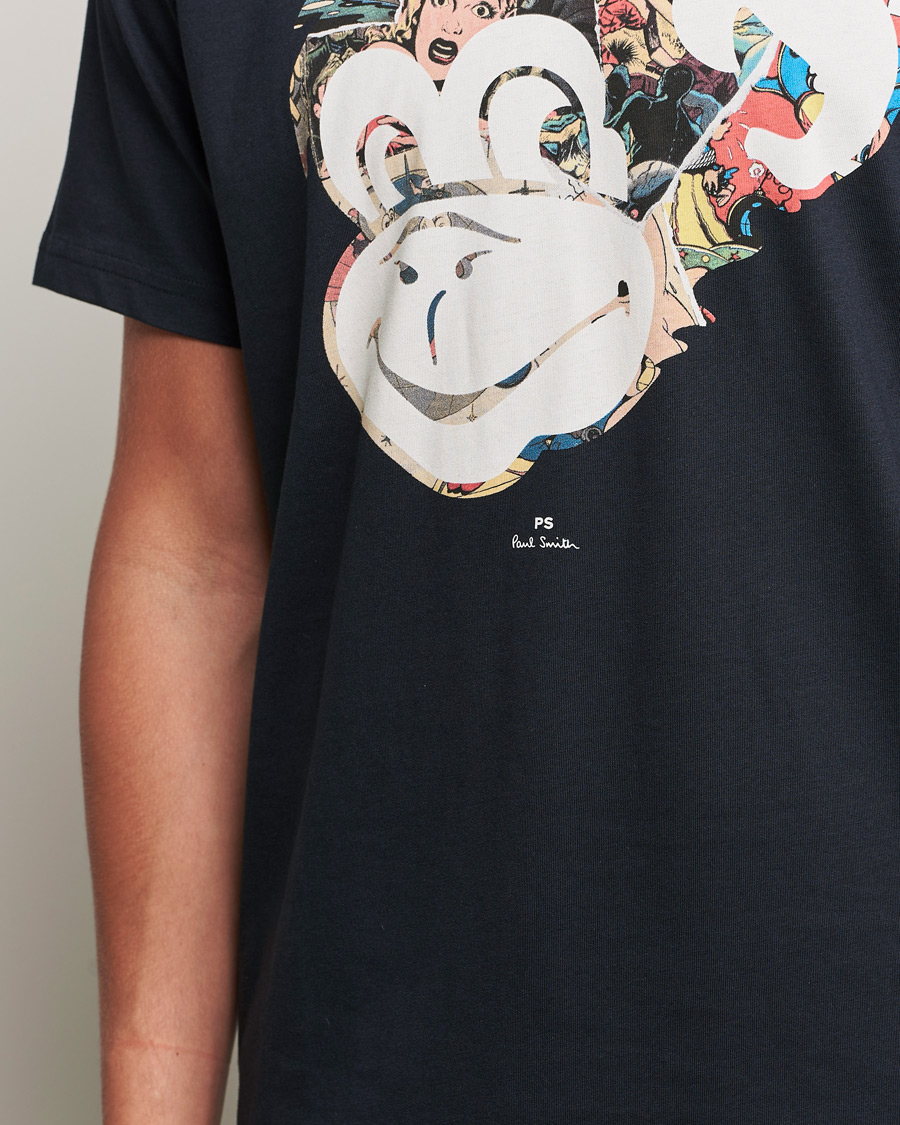 Herren | T-Shirts | PS Paul Smith | Monkey Tee Black