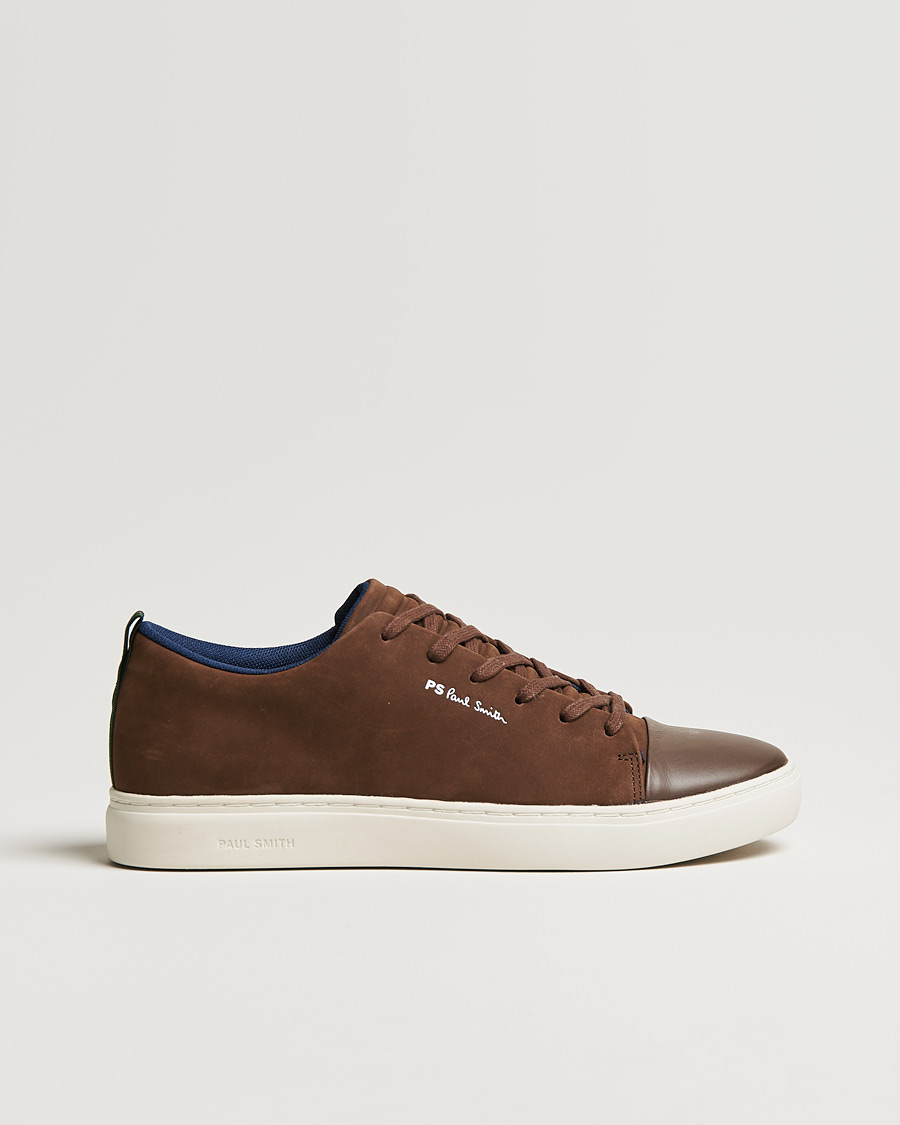 Herren | PS Paul Smith Lee Leather Sneaker Brown | PS Paul Smith | Lee Leather Sneaker Brown
