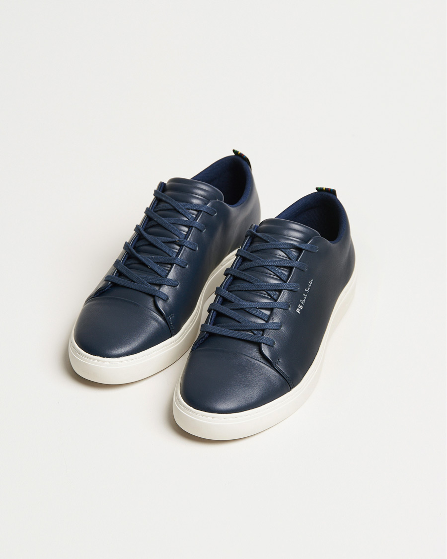 Herren | Sneaker | PS Paul Smith | Lee Cap Toe Leather Sneaker Navy