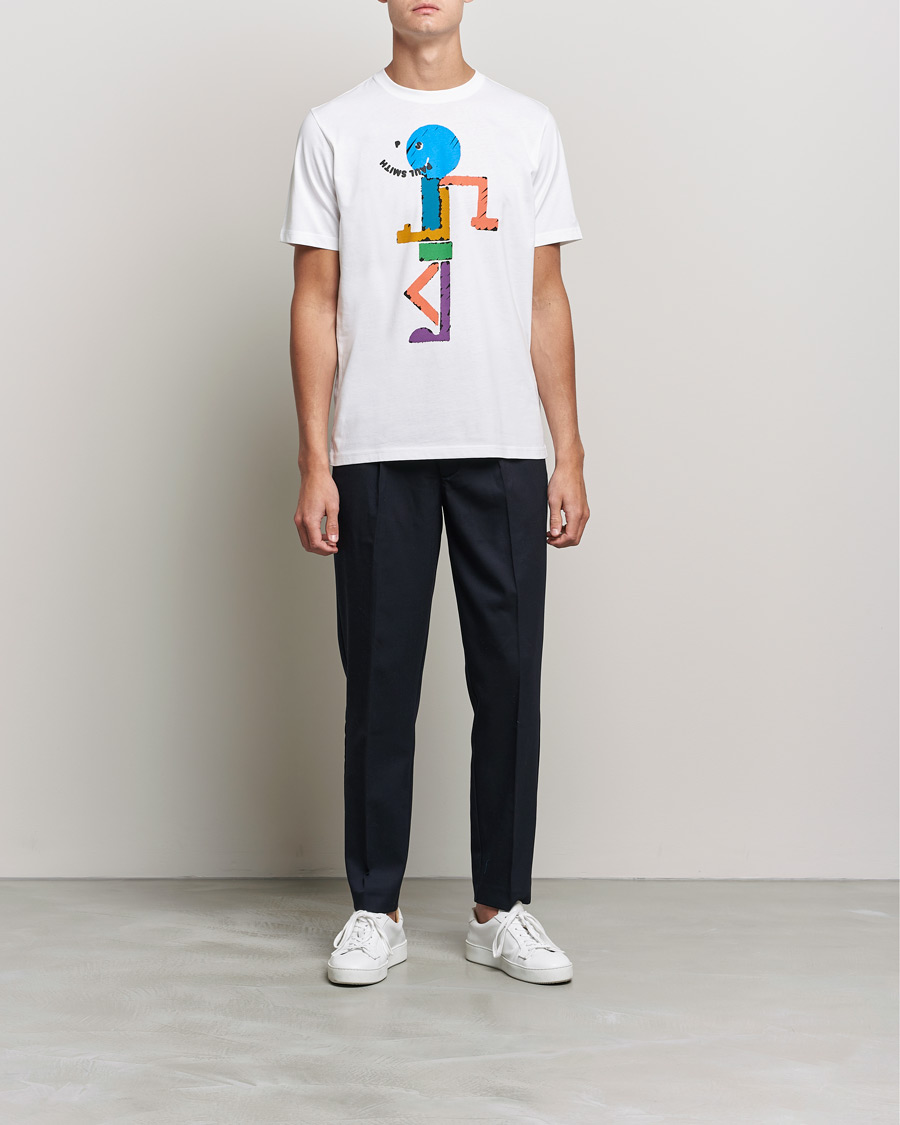 Herren | T-Shirts | PS Paul Smith | Character Organic Cotton Tee White