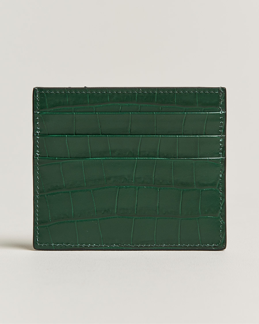 Herren | Montblanc Meisterstück Selection Card Holder 6cc Green | Montblanc | Meisterstück Selection Card Holder 6cc Green