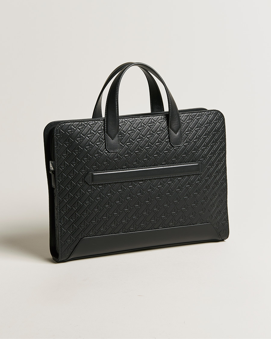 Herren | Montblanc M Gram Thin Document Case Black | Montblanc | M Gram Thin Document Case Black