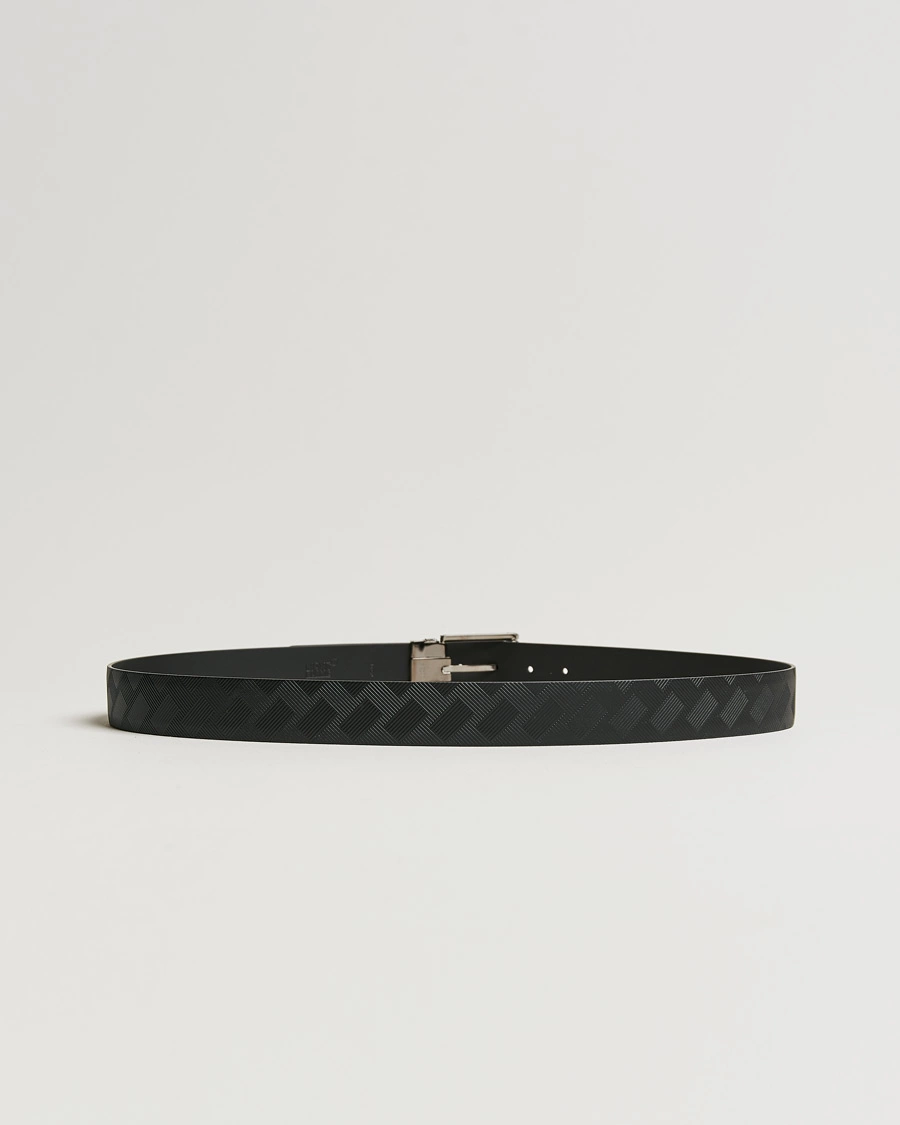 Herren | Schlichte Gürtel | Montblanc | Black 35 mm Leather Belt Black