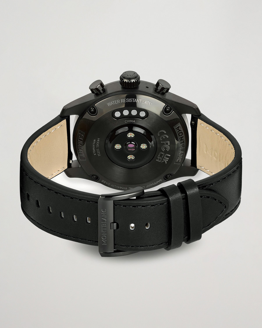Herren | Lederarmband | Montblanc | Summit 3 Smartwatch Black