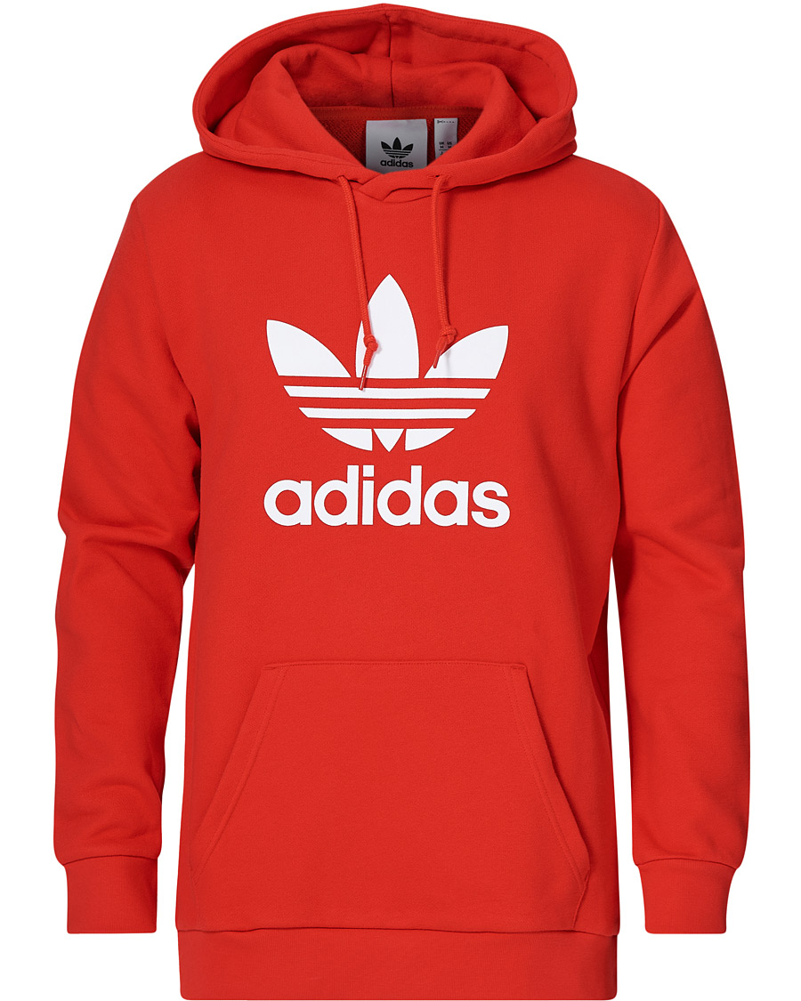 Adidas trefoil hoodie herren sale