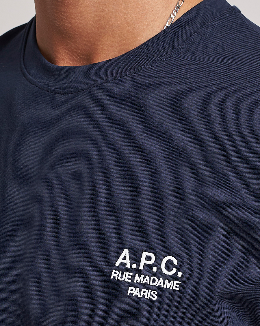 Herren | T-Shirts | A.P.C. | Raymond T-Shirt Navy