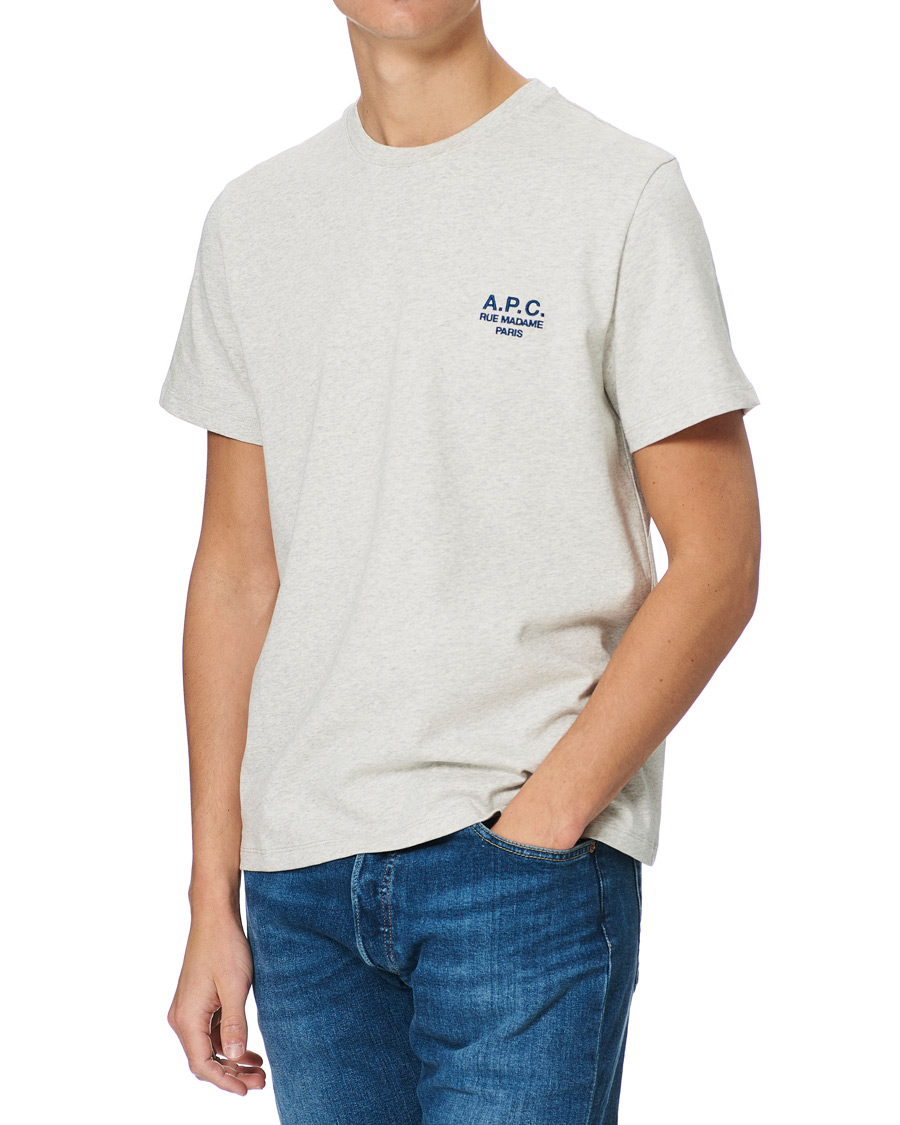 Herren | T-Shirts | A.P.C. | Raymond T-Shirt Heather Grey