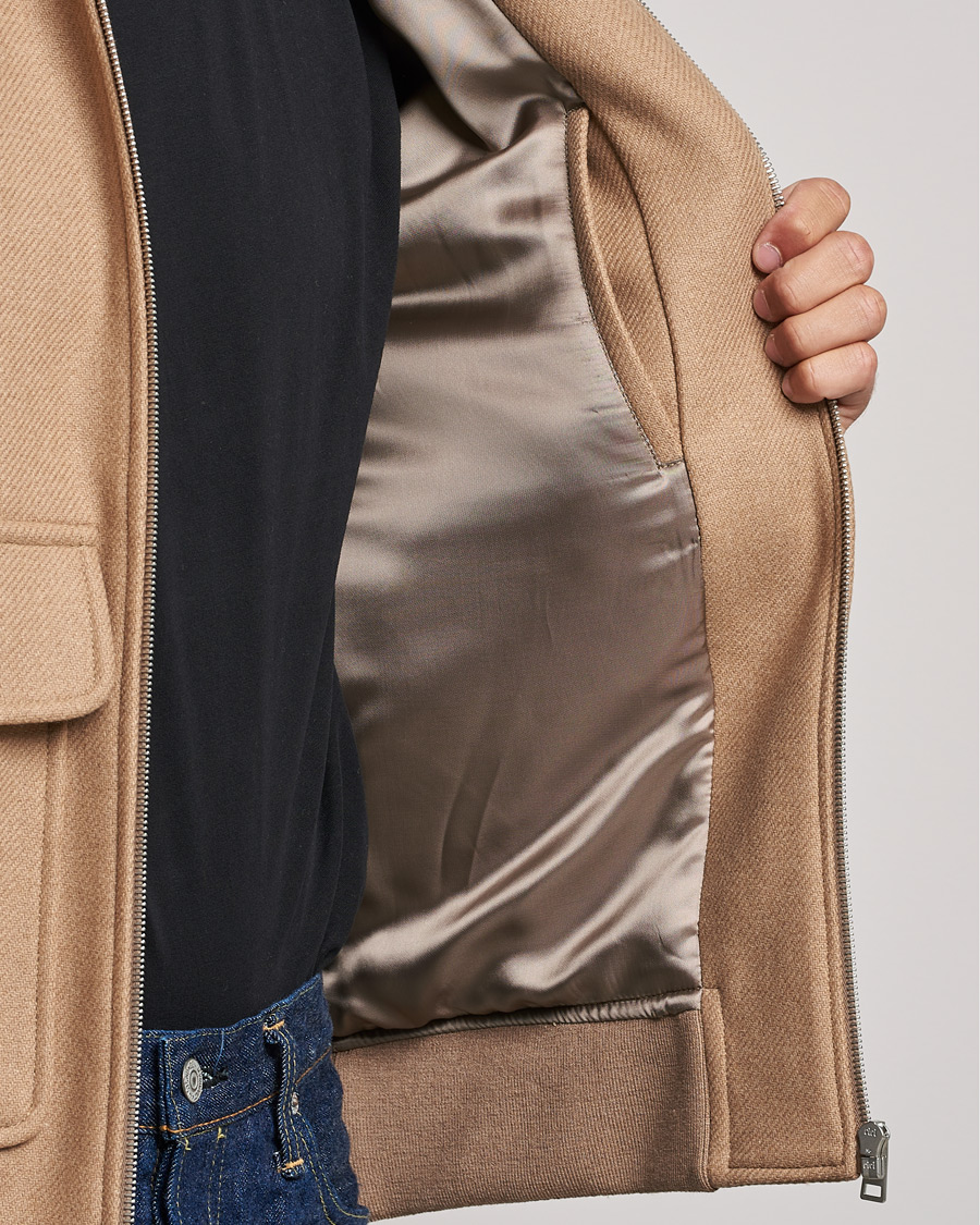 Herren | Jacken | A.P.C. | Ben Shearling Bomber Jacket Beige