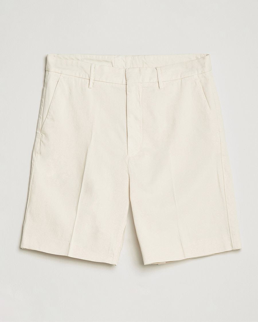Herren | Shorts | GANT | Tailored Volume Shorts Caulk White