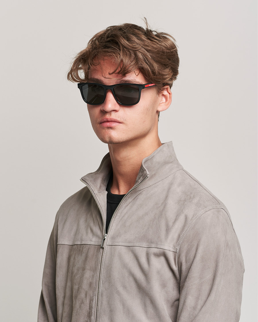 Herren | Prada Linea Rossa 0PS 04XS Sunglasses Black | Prada Linea Rossa | 0PS 04XS Sunglasses Black