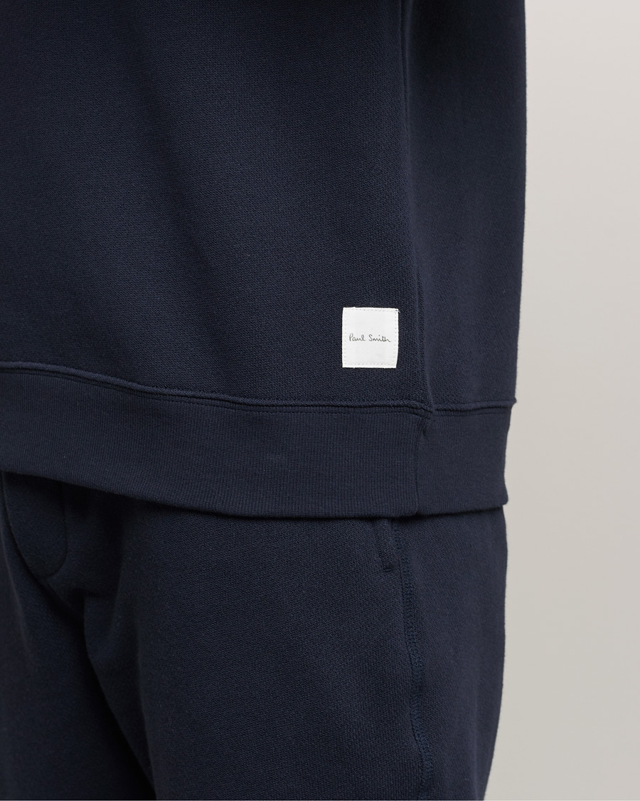 Herren | Paul Smith Long Sleeve Cotton Top Navy | Paul Smith | Long Sleeve Cotton Top Navy