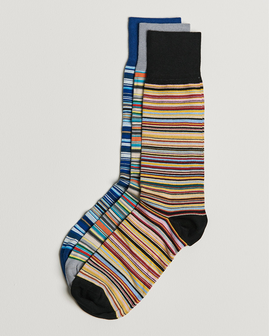 Herren | Socken | Paul Smith | 3-Pack Sock Multistripe