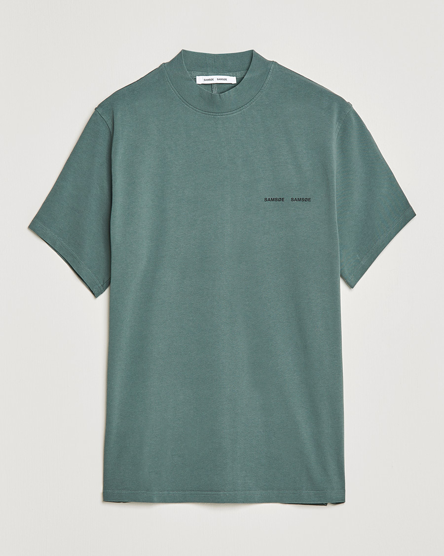 Herren | T-Shirts | Samsøe Samsøe | Samsøe & Samsøe Norsbro T-shirt Balsam Green