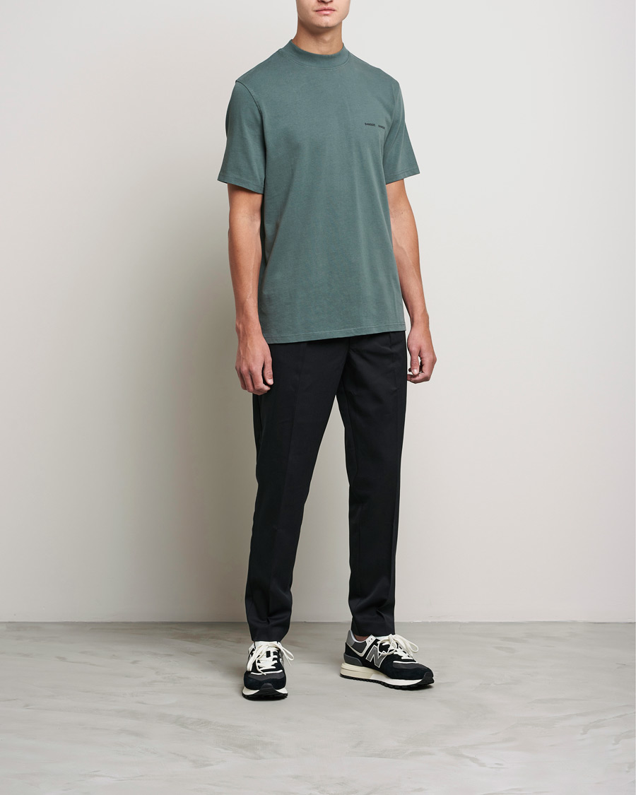 Herren | T-Shirts | Samsøe Samsøe | Samsøe & Samsøe Norsbro T-shirt Balsam Green