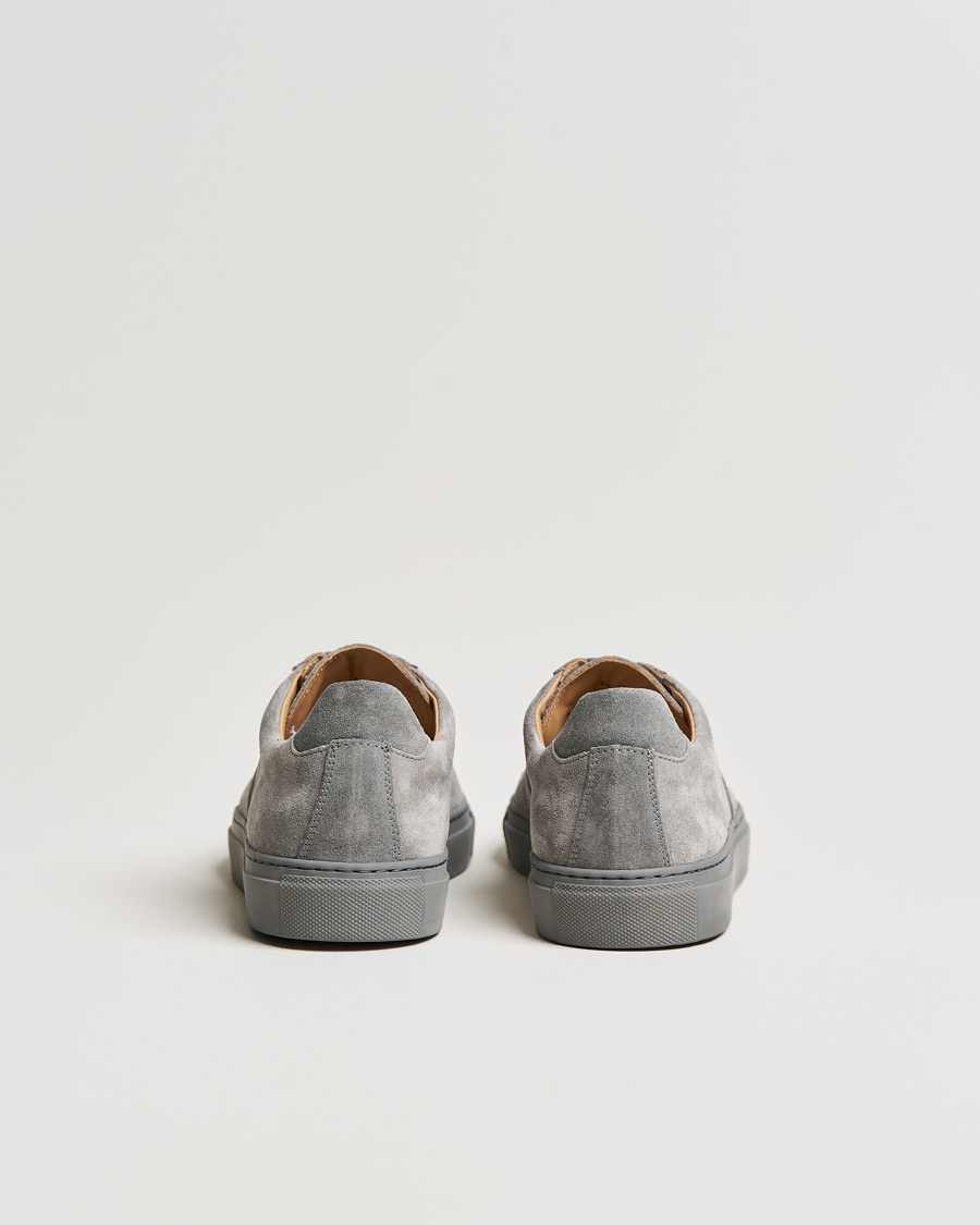 Herren | Sweyd 0662 Calf/Suede Sneakers Grey/Stone | Sweyd | 0662 Calf/Suede Sneakers Grey/Stone