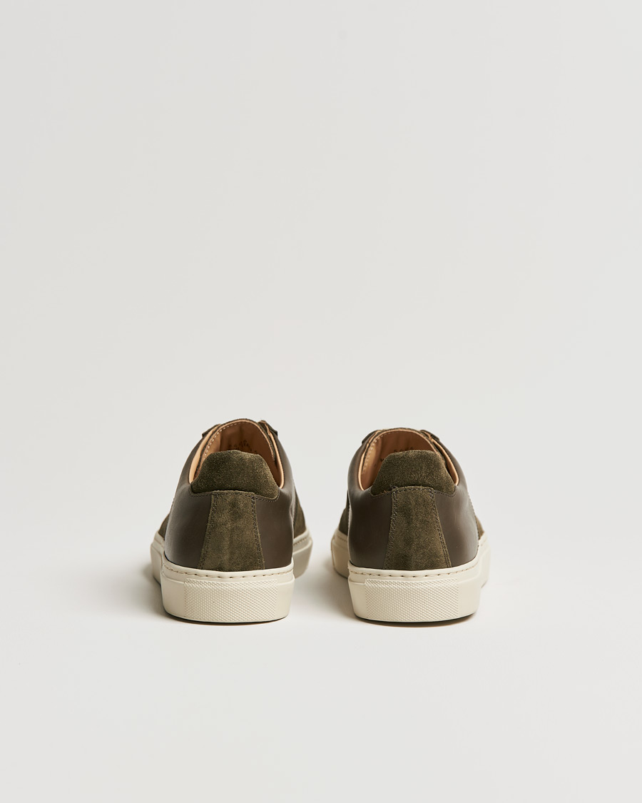 Herren | Sweyd 0662 Calf/Suede Sneakers Moss | Sweyd | 0662 Calf/Suede Sneakers Moss