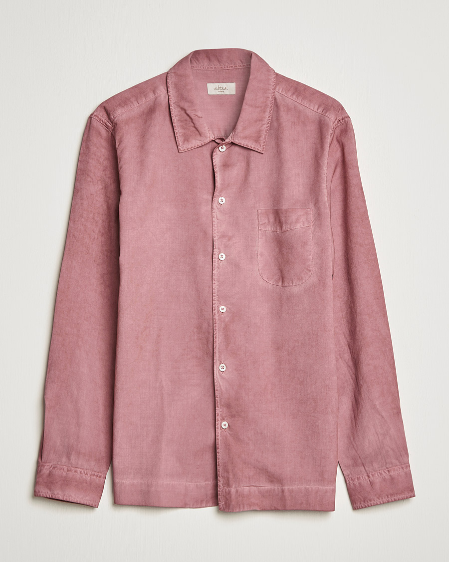 Herren | Freizeithemden | Altea | Garment Dyed Shirt Antique Pink